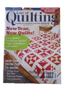 Fons & Porter's Love of Quilting Magazine JAN/ 2016 FEB - Picture 1 of 1