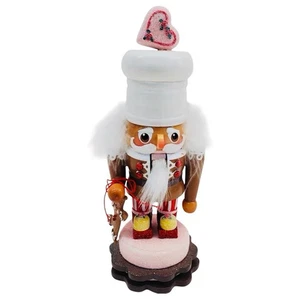 Holly Adler Gingerbread Hollywood Nutcracker Glitter Christmas Decor 8" - Picture 1 of 8