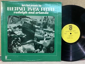 Herb Kent Electric Crazy People Rudolph and Orlando VG+ ORIG SHOCK black comedy - Foto 1 di 1