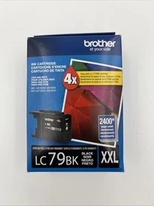Brother LC 79 Black Ink Cartridge Extra High Yield (LC79BKS) 889084 BB 10/2023 - Picture 1 of 5