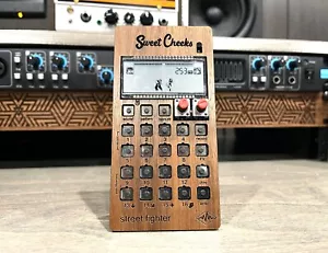 Teenage Engineering Solid Walnut Street Fighter PO-133 Faceplate - Picture 1 of 6