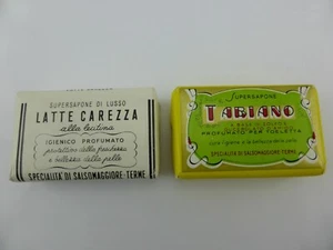 Luxus Tabiano Seife Milch Carezza Tabiano Sammeln Vintage 1970 - Bild 1 von 12