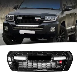 With Led Light Turn Signal Front Grille fits for Land Cruiser LC200 2008-2015 GR - Picture 1 of 4