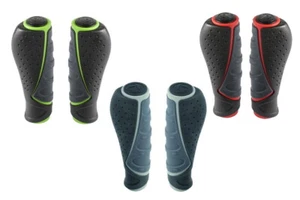 ACCENT Comfort 3D Rubber Mountain Bike Handlebar Grips 92mm or 130mm - Picture 1 of 4