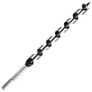 Wood Auger Bit 3/4"x9" Woodworking Ship Screw Drill Bit Deep Hole Drill Wood - Picture 1 of 14