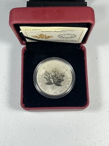 2014 Canada 1 oz Silver Maple "Bullion Rep" COA - Picture 1 of 4