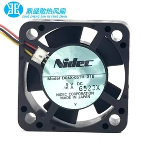 Nidec D04X-05TH 21B 4010 DC5V 0.16A 4CM 3-Wire Cooling Fan - Picture 1 of 4