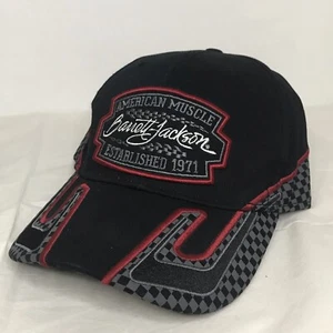 Benett Jackson American Muscle Est. 1971 Cap Adjustable Hat Embroidered Black - Picture 1 of 9