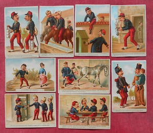 " Marseille " Au Réveil du Lion - Lot de 20 Chromos Militaires Début XX ! - Picture 1 of 4