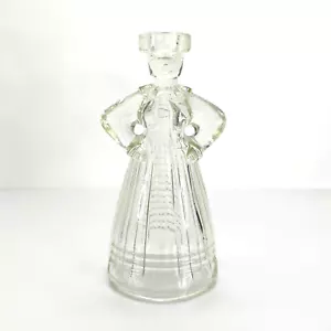 Vintage Eryka Trzewik-Drost Glassware Candlestick Holder Sculpture Figurine Used - Picture 1 of 12