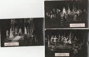 VINTAGE 1958 STRATFORD CANADA SHAKESPEARE FESTIVAL POSTKARTEN 3 VERSCHIEDENE - Bild 1 von 2