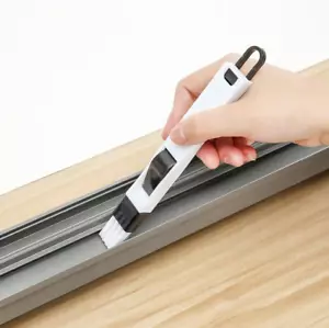 1set Handheld Cleaning Brush And Dustpan Set For Window Groove And Crevice - NEW - Picture 1 of 6