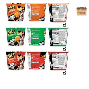 12 Count Mac 'N Cheese Cups with Bold, Flamin' Hot, and Cheesy Jalapeno Flavors - Picture 1 of 9