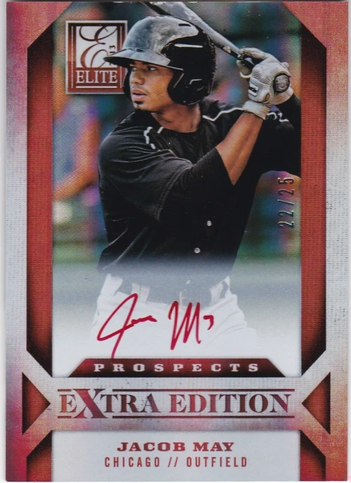 2013 Elite Extra Edition Signature Red Ink #151 Jacob May Auto /25 - NM-MT - Image 1 of 1