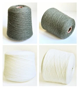 Italian 100% Merino Canberra Knitting Yarns, 10.6 oz / 300 grams Balls/Cone - Picture 1 of 5