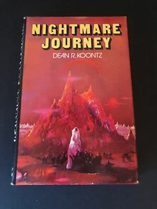 Nightmare Journey, by Dean R. Koontz - 1975 - 1st Ed, Vtg, Hardcover Book w/ DJ - Picture 1 of 12