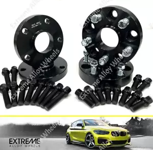 Fits Bmw Black Wheel Spacers X5 E70 F15 X6 F16 20mm 74.1 + 30mm 74.1 5x120 - Picture 1 of 6