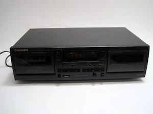 Pioneer CT-W205R Dual Stereo Cassette Player Auto Reverse TESTED - Picture 1 of 5