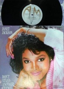 Janet Jackson ORIG OZ PS 12 Don’t stand another chance NM ’84 A&M X13170 Dance - Picture 1 of 1