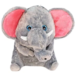 Elefant Kuscheltier mit Glitzeraugen - ca. 45 cm, flauschig weich, Elefant - Bild 1 von 6