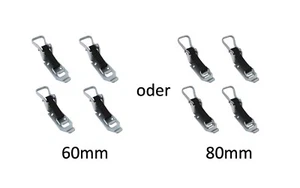 4 Verschlusslager 60mm o. 80mm Schaufelhalter Spatenhalter Axthalter Besenhalter - Bild 1 von 11