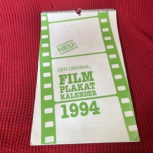 52x Carteles de películas Carteles de películas originales Calendario 1994 Años 90 48x30 cm 1 película por semana - Imagen 1 de 7