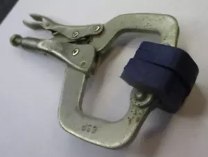 Petersen Dewitt 6SP 6" Vise Grip Rubber Padded C-Clamp Locking Pliers USA - Picture 1 of 4