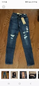 NWT Levi's 721 High Rise Skinny Jeans Women's Size 0 Medium 25X30 - Picture 1 of 6