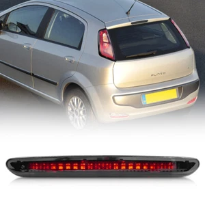 Tercera luz de freno LED con lente de humo para Fiat Abarth Grande Punto Evo lámpara de freno trasera - Imagen 1 de 6