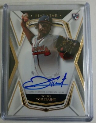 Touki Toussaint RC Autograph 2019 Topps Five Star - Image 1 of 2