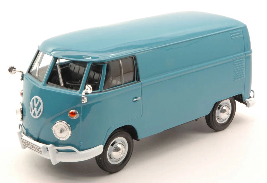 MotorMax VW TYPE 2 (T1) DELIVERY VAN 1959 PASTEL LIGHT BLUE 1:24 - Photo 1/1