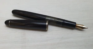 Vintage Collectible German SENATOR Gold Nip 14k 585 Piston Fountain Pen 1950's - Picture 1 of 8