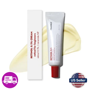 FRANKLY Retinol 0.1 Crema Reparadora de Arrugas 1oz 30ml Antienvejecimiento K-Beauty - Imagen 1 de 9