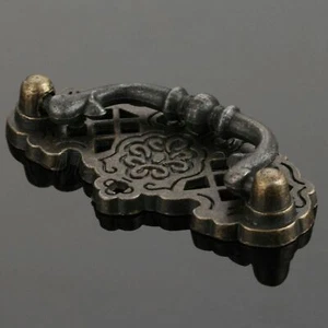 Vintage Hollow out Box Pull Handles Knob For Cabinet Cupboard Drawer Jewelry Box - Picture 1 of 10