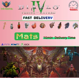 🔥DIABLO 4 Season 9🔥 All Boss Mats Belial Betrayer Husks - Picture 1 of 2