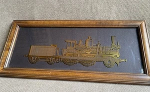 1983 Franklin Mint/National Railroad Museum ORIENT EXPRESS 24K Golden Silhouette - Picture 1 of 15