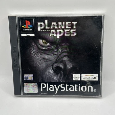 Planet of the Apes • PlayStation 1 PS1 Game (2002) PAL • Ubisoft - Image 1 of 4