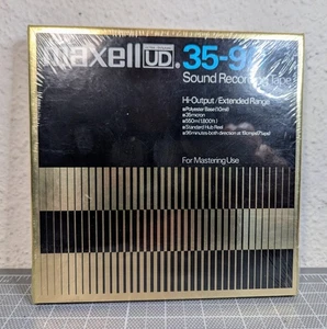 Maxell UD 35-90 Tonaufnahmeband für Mastering-Einsatz NEU versiegelt  - Bild 1 von 7