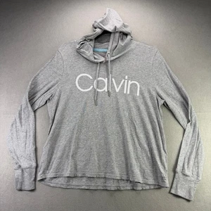 Calvin Klein Performance Damen Hoodie grau Langarm Gr. M - Bild 1 von 10