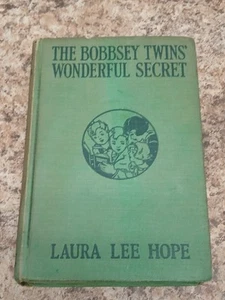 Vintage Book The Bobbsey Twins Wonderful Secret Laura Lee Hope 1931 Hardcover - Picture 1 of 10