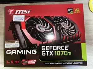 MSI GeForce GTX 1070 Ti Gaming 8GB Graphics Card Used Good Condition - Picture 1 of 8