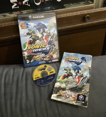 Sonic Riders Nintendo Gamecube UK PAL boxed instructions - Image 1 of 4