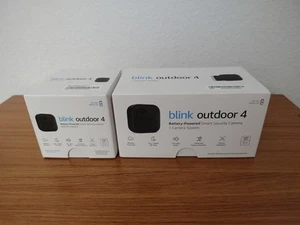 2024 Blink Outdoor 4 (4th Gen) 2 Camera Wireless HD Home Security System Kit NEW - Picture 1 of 3
