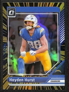 Hayden Hurst - 2024 Donruss Optic Electricity Prizm /75 SP Ladegeräte - Bild 1 von 2