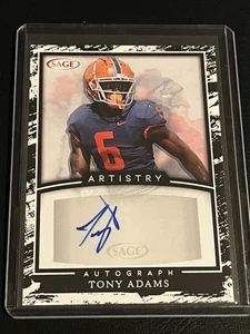 2022 SAGE Artistry - Autographs Tony Adams #A-TA (AU) - Picture 1 of 6