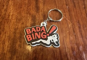 Bada Bing! 3D Keychain – The Sopranos Inspired – 2” Collectible – Mob TV - Picture 1 of 3