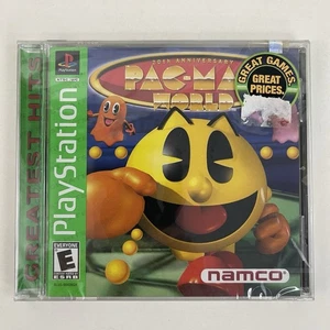 Pac-Man World 20 Aniversario Grandes Éxitos PlayStation 1 PS1 Nuevo Precintado - Imagen 1 de 6