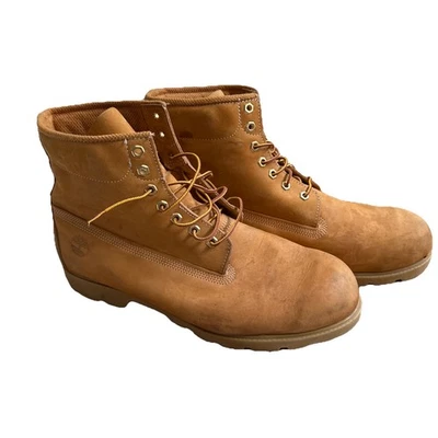 Mens Timberland 6-Inch Basic Wheat Boot Size- 15 W (WITHOUT BOX) - Image 1 of 4