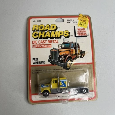 Road Champs Die Cast Kenworth 6500 ruedas libres principios de la década de 1980 Foto 1 de 4