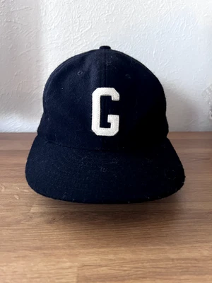 Gorra Ebbets Field Flannels Homestead Grays Negra League 1945 ajustada 7 1/2  Foto 1 de 2
